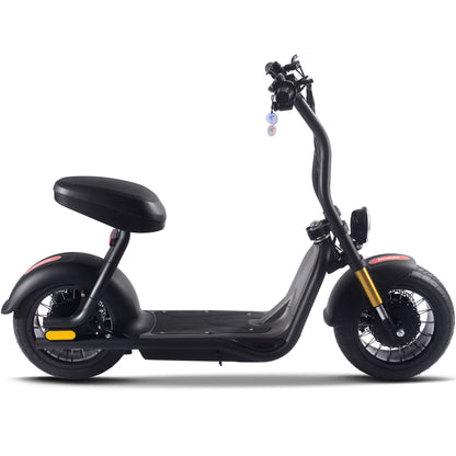 MotoTec Diablo 48V 1000W Lithium Electric Scooter Black - view 3