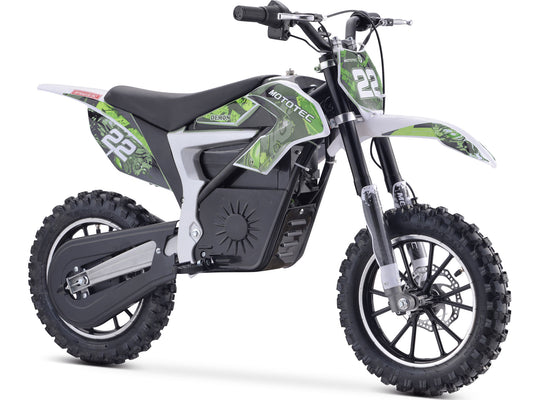 MotoTec 36V 790W Demon Electric Dirt Bike Lithium Green