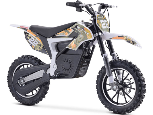 MotoTec 36V 790W Demon Electric Dirt Bike Lithium Orange