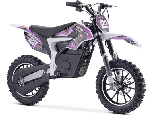 MotoTec 36V 790W Demon Electric Dirt Bike Lithium Purple