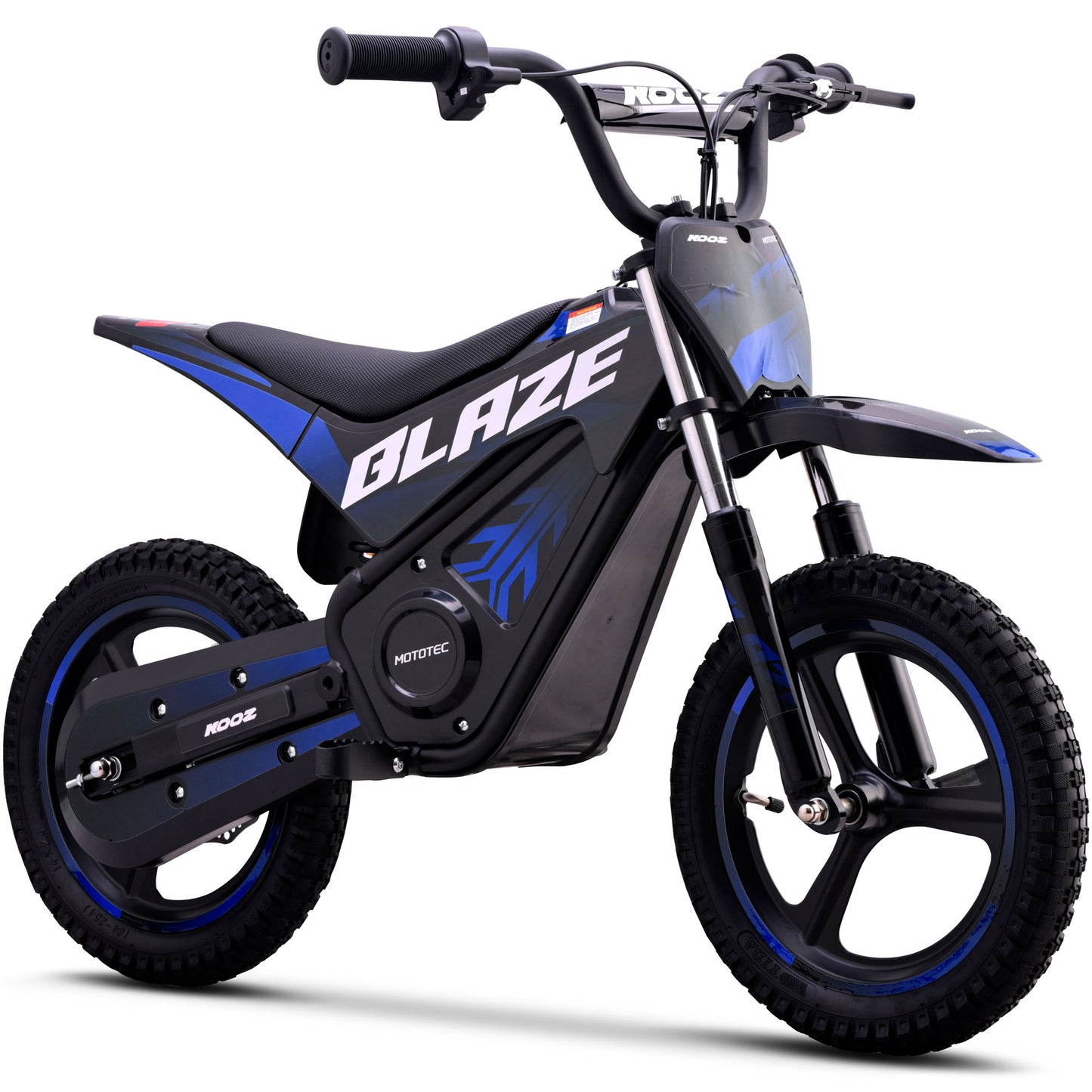 MotoTec 36V 350W Blaze Electric Dirt Bike Blue