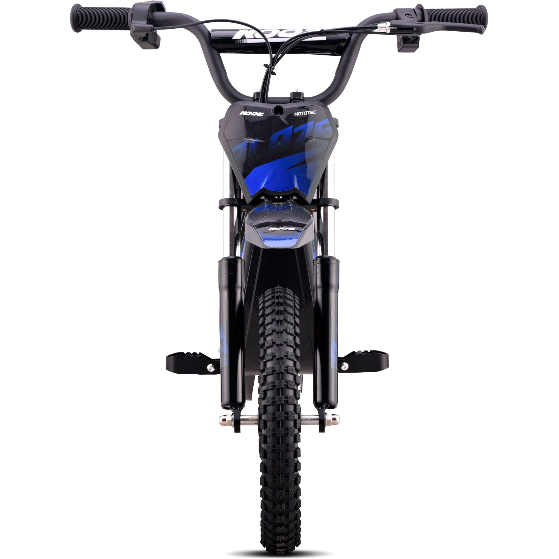 MotoTec 36V 350W Blaze Electric Dirt Bike Blue - view 9
