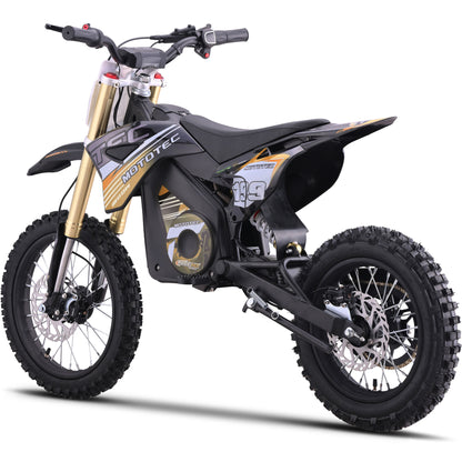 MotoTec 48V 1800W Pro Electric Dirt Bike Lithium Orange - view 3