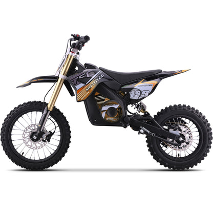 MotoTec 48V 1800W Pro Electric Dirt Bike Lithium Orange - view 6