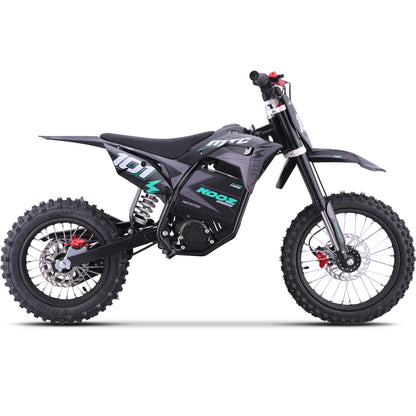MotoTec 60V 2000W Pro Electric Dirt Bike Lithium Blue (HP115E) - view 3