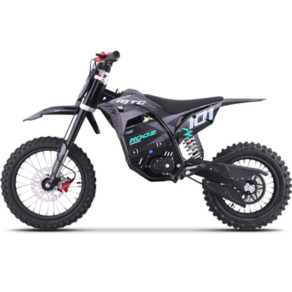 MotoTec 60V 2000W Pro Electric Dirt Bike Lithium Blue (HP115E) - view 4