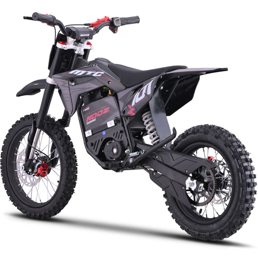 MotoTec 60V 2000W Pro Electric Dirt Bike Lithium Red (HP115E) - view 2