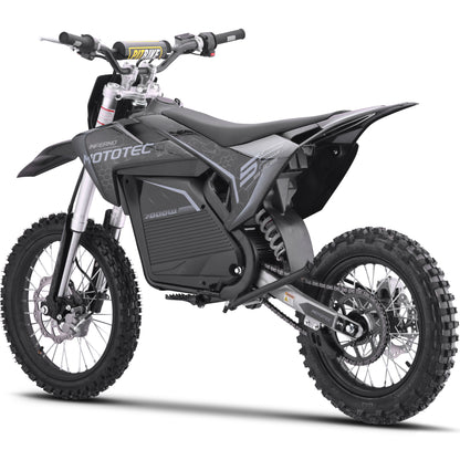 MotoTec 72V 7000W Pro Electric Dirt Bike Lithium Grey - view 3