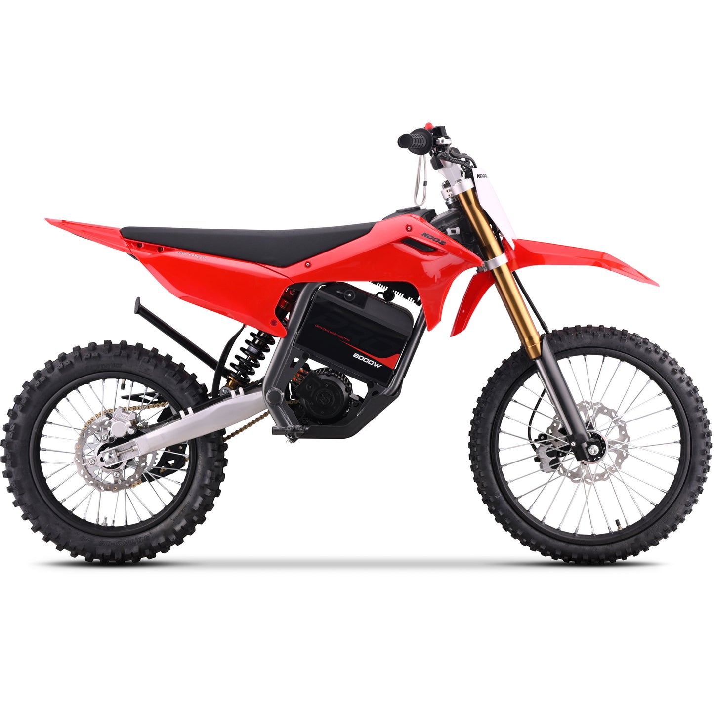MotoTec 72V 8000W Pro Electric Dirt Bike 19/16 Lithium Red - view 5
