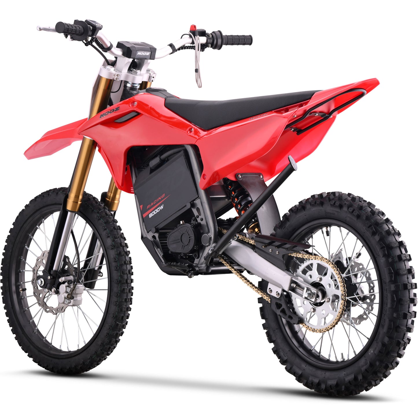 MotoTec 72V 8000W Pro Electric Dirt Bike 19/16 Lithium Red - view 8