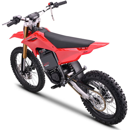 MotoTec 72V 8000W Pro Electric Dirt Bike 19/16 Lithium Red - view 9