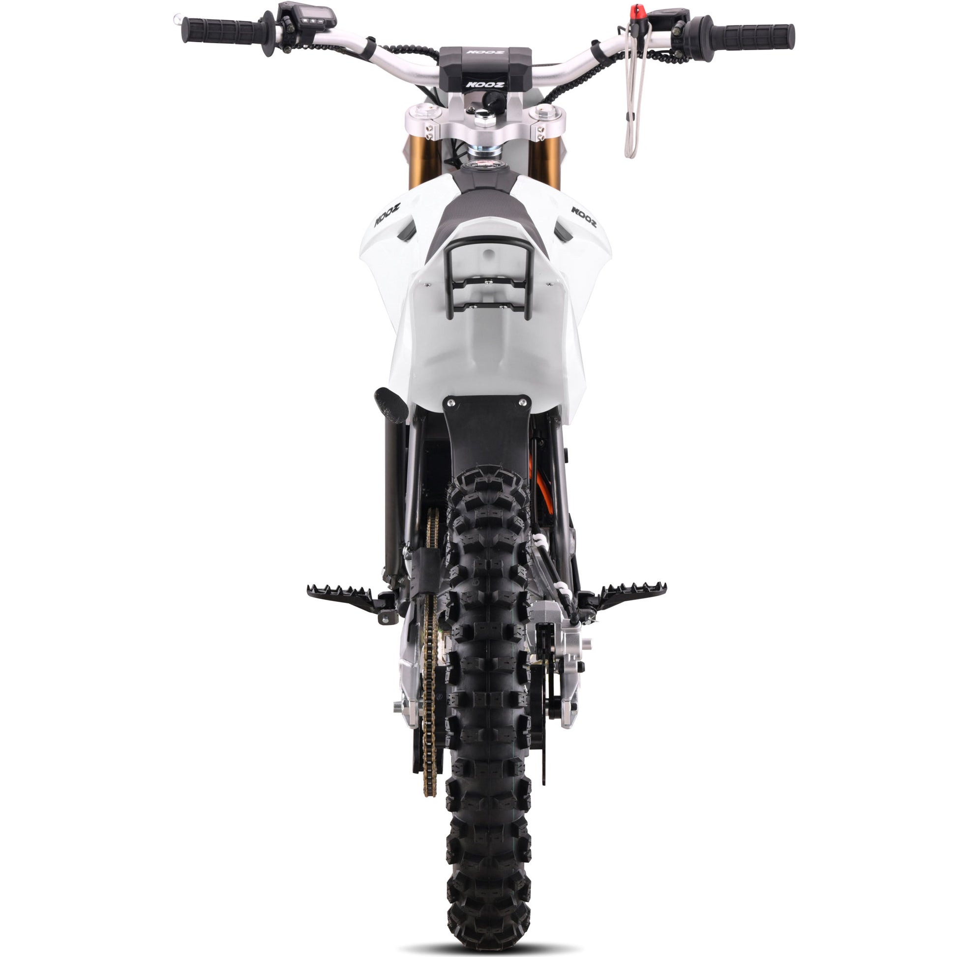 MotoTec 72V 8000W Pro Electric Dirt Bike 19/16 Lithium White - view 2