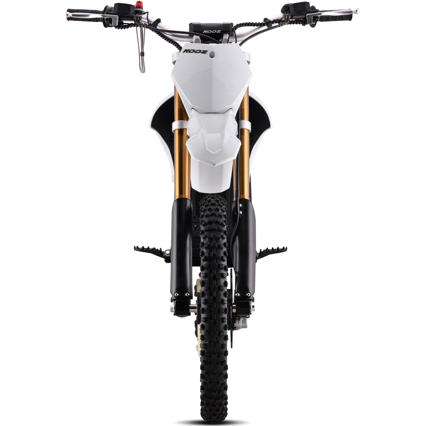MotoTec 72V 8000W Pro Electric Dirt Bike 19/16 Lithium White - view 3