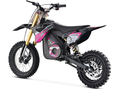 MotoTec 36V 1200W Pro Electric Dirt Bike Lithium Pink - view 3