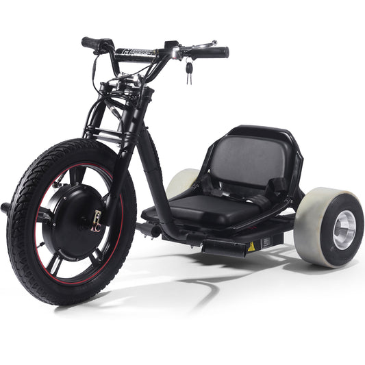 MotoTec Drifter 48V 800W Electric Trike Lithium - view 2