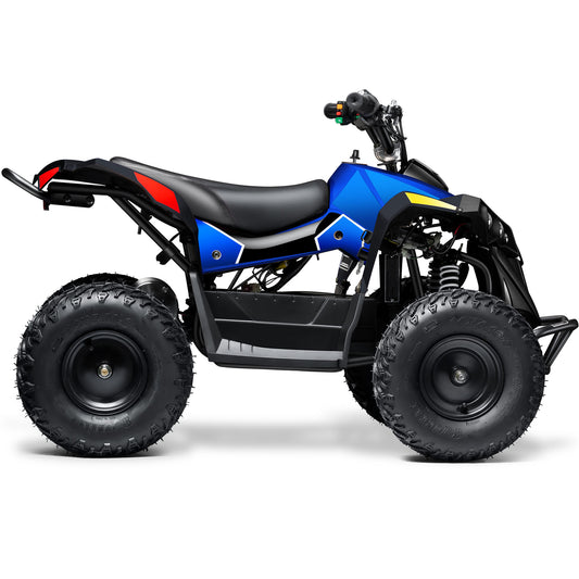 MotoTec E-Bully 36V 1000W ATV Blue - view 2