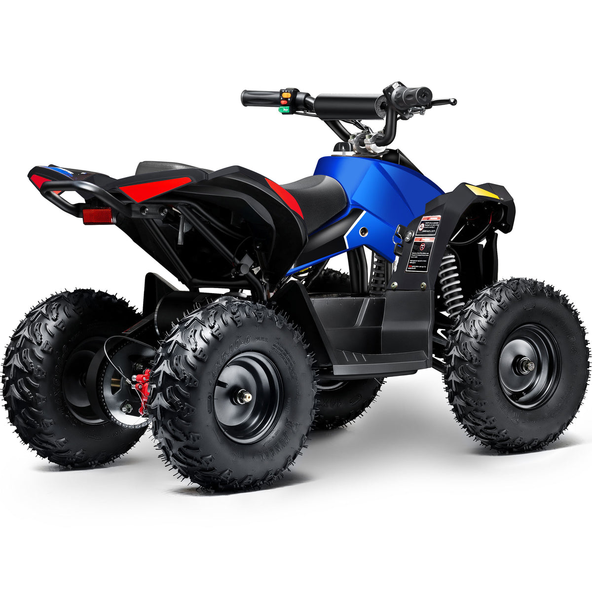 MotoTec E-Bully 36V 1000W ATV Blue - view 3