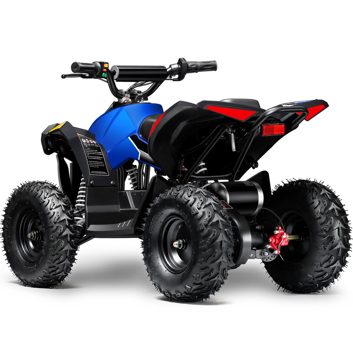 MotoTec E-Bully 36V 1000W ATV Blue - view 4