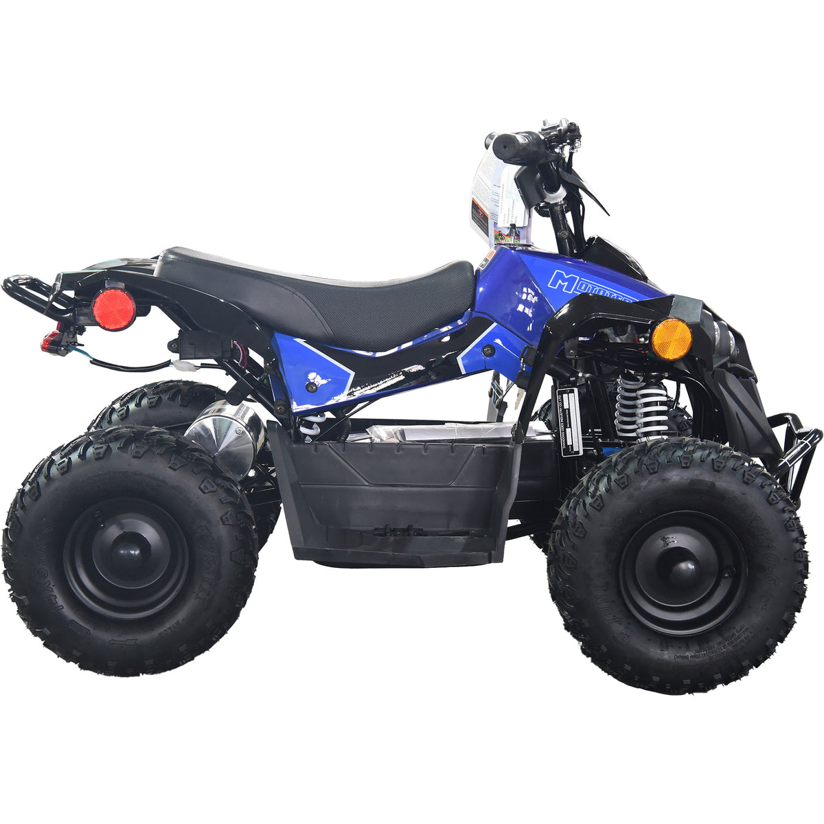 MotoTec E-Bully 36V 1000W ATV Blue - view 8