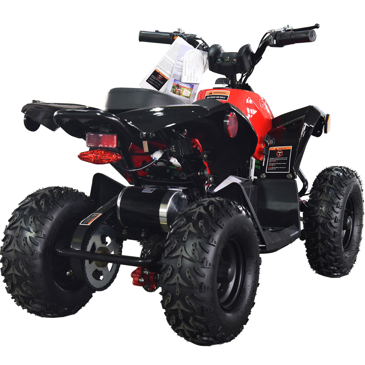MotoTec E-Bully 36V 1000W ATV Red - view 9