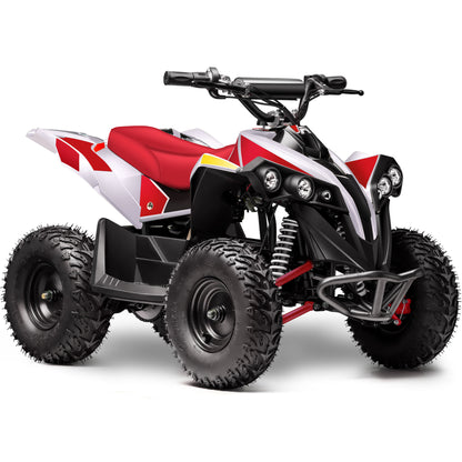 MotoTec E-Bully 36V 1000W ATV White