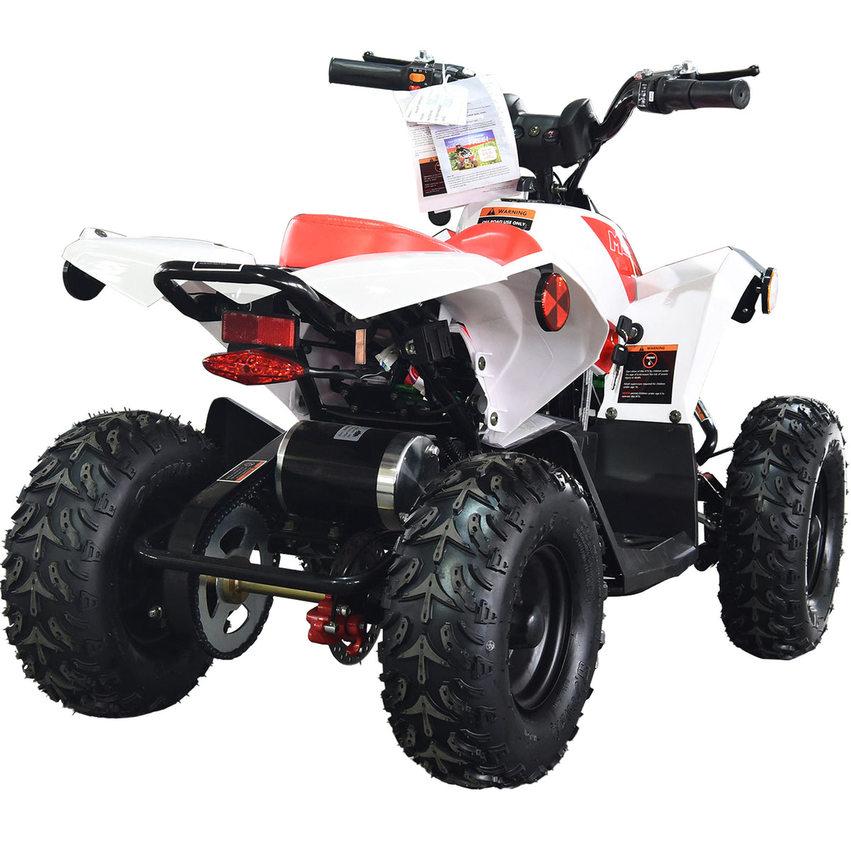 MotoTec E-Bully 36V 1000W ATV White - view 9