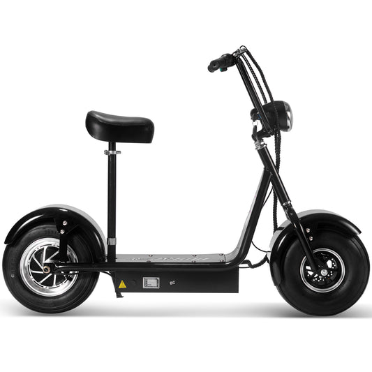 MotoTec FatBoy 48V 800W Electric Scooter - view 2
