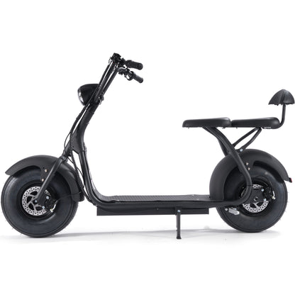 MotoTec Fat Tire 60V 18Ah 2000W Lithium Electric Scooter Black - view 5