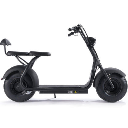 MotoTec Fat Tire 60V 18Ah 2000W Lithium Electric Scooter Black - view 6