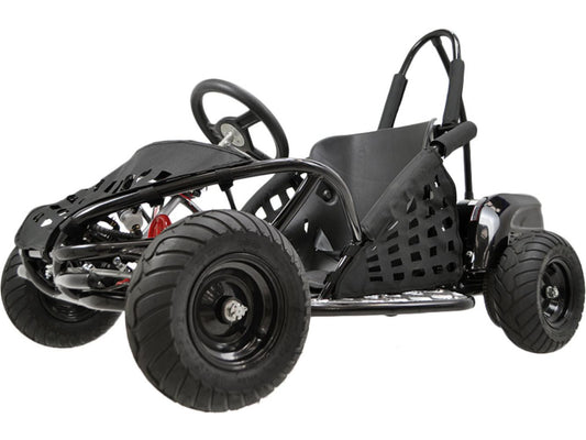 MotoTec Off Road Go Kart 48V 1000W Black