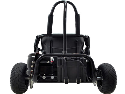 MotoTec Off Road Go Kart 48V 1000W Black - view 3