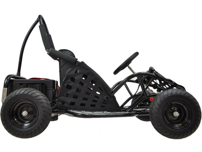 MotoTec Off Road Go Kart 48V 1000W Black - view 4