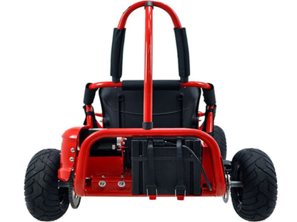 MotoTec Off Road Go Kart 48V 1000W Red - view 3