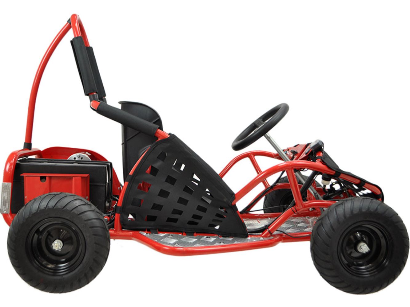 MotoTec Off Road Go Kart 48V 1000W Red - view 4