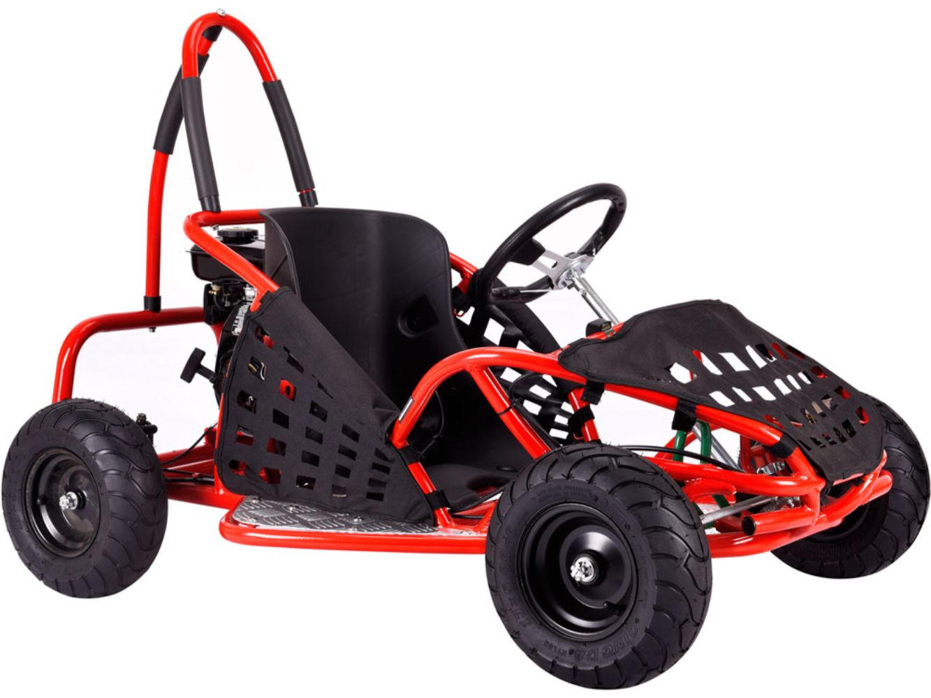 MotoTec Off Road Go Kart 79cc Red - view 2