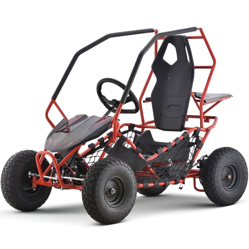 MotoTec Maverick Go Kart 36V 1000W Red - view 2