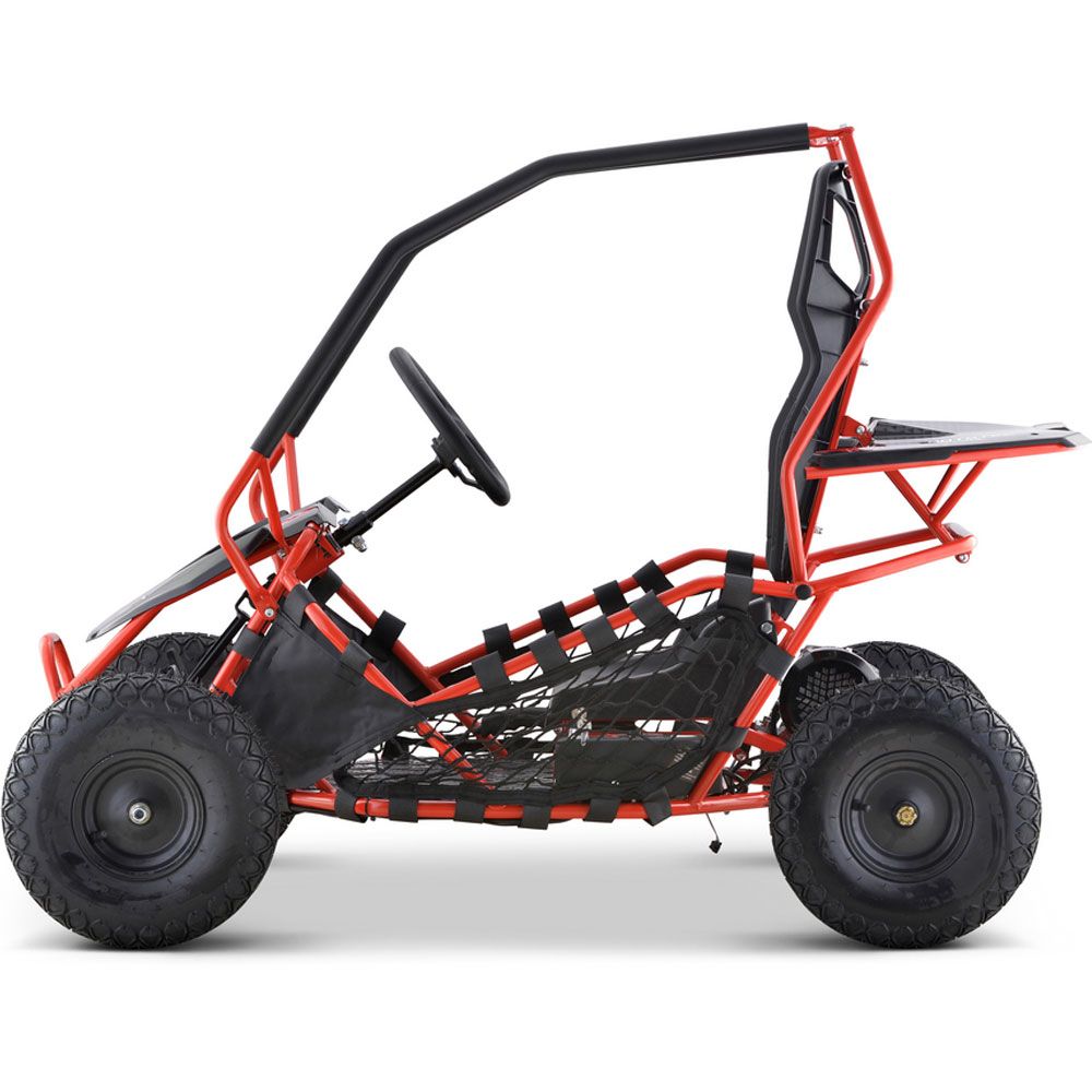 MotoTec Maverick Go Kart 36V 1000W Red - view 3