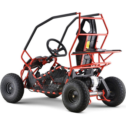 MotoTec Maverick Go Kart 36V 1000W Red - view 4