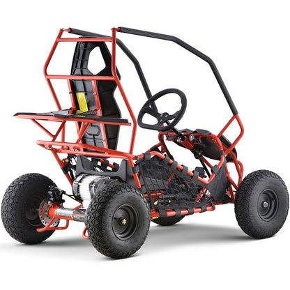 MotoTec Maverick Go Kart 36V 1000W Red - view 6
