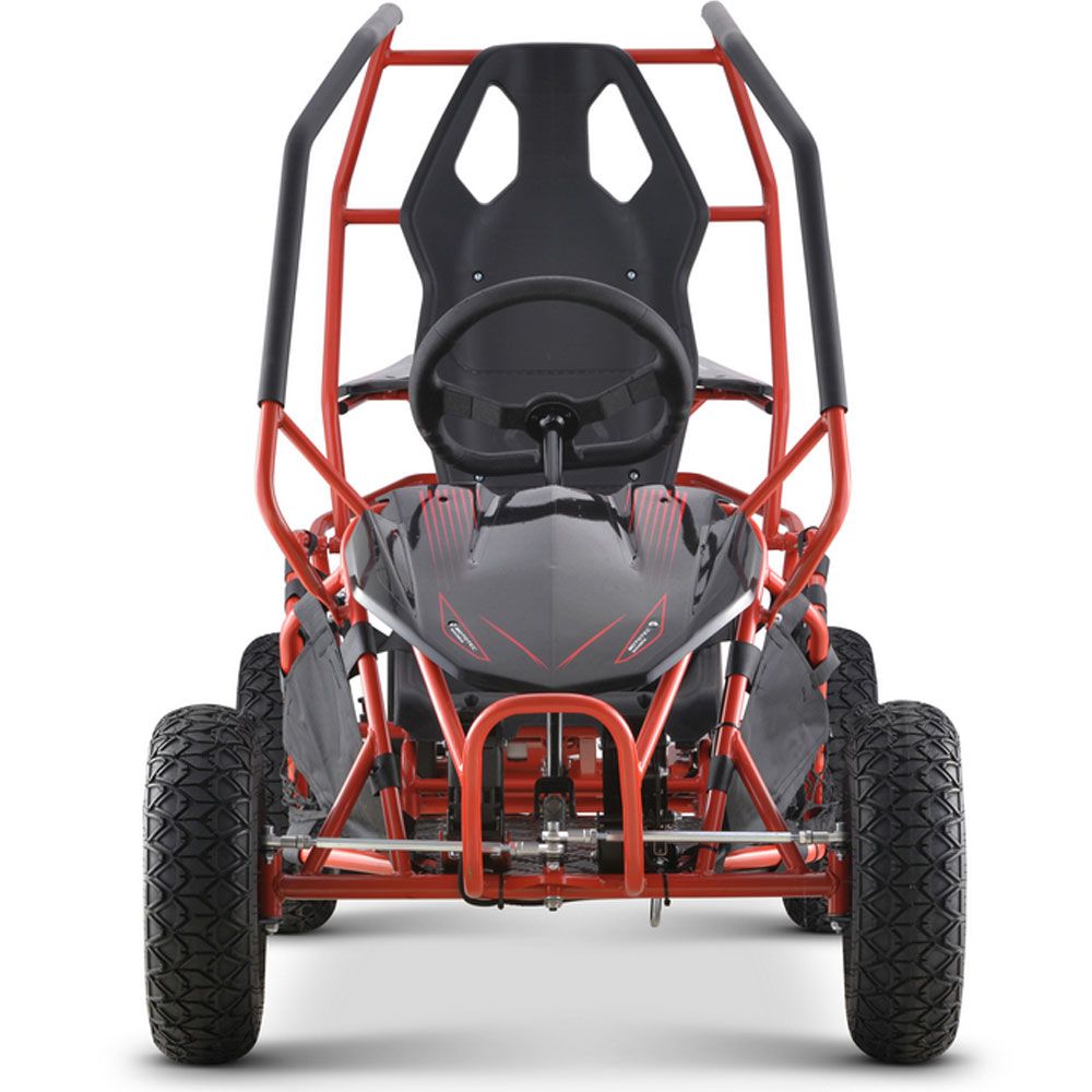 MotoTec Maverick Go Kart 36V 1000W Red - view 8