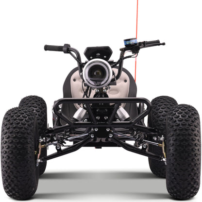 MotoTec Vibe 48V 3000W Electric Go Kart Full Suspension Black - view 4