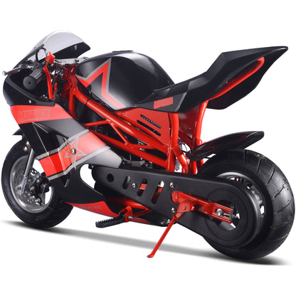 MotoTec Gas Pocket Bike GT 49cc 2-Stroke Red - view 4