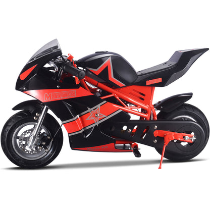 MotoTec Gas Pocket Bike GT 49cc 2-Stroke Red - view 5