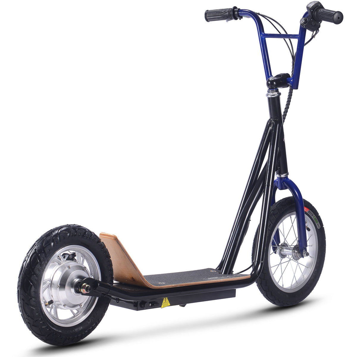 MotoTec Groove 36V 350W Big Wheel Lithium Electric Scooter Black - view 3