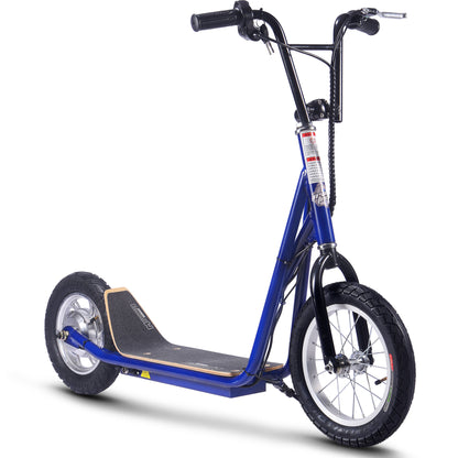 MotoTec Groove 36V 350W Big Wheel Lithium Electric Scooter Blue