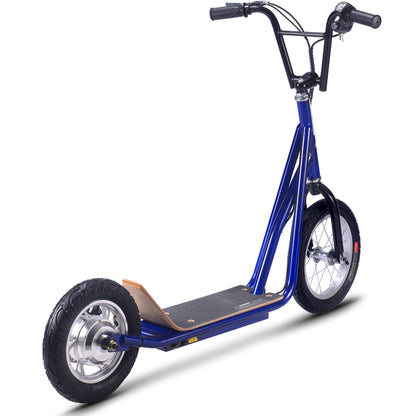 MotoTec Groove 36V 350W Big Wheel Lithium Electric Scooter Blue - view 3