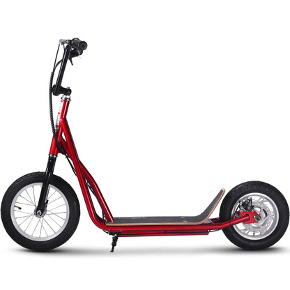 MotoTec Groove 36V 350W Big Wheel Lithium Electric Scooter Red - view 5