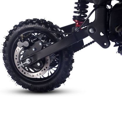 MotoTec Hooligan 72cc 4-Stroke Gas Dirt Bike Blue - view 7