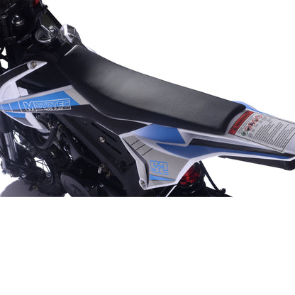 MotoTec Hooligan 72cc 4-Stroke Gas Dirt Bike Blue - view 8