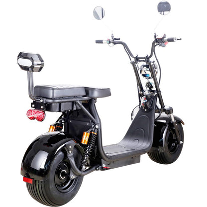 MotoTec Knockout 60V 2000W Lithium Electric Scooter Black - view 4